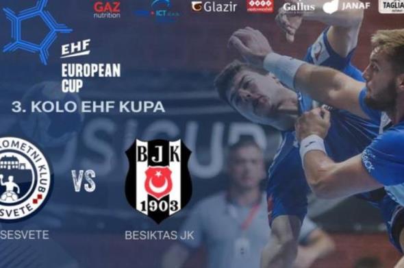 MRK Sesvete ove subote navečer dočekuje vodeću tursku momčad Beşiktaş Safi cement