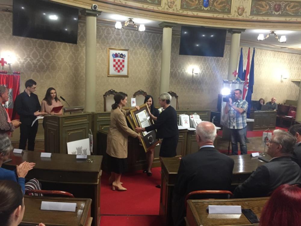Svečanost u povodu prvog darivanja krvi učenika zagrebačkih srednjih škola