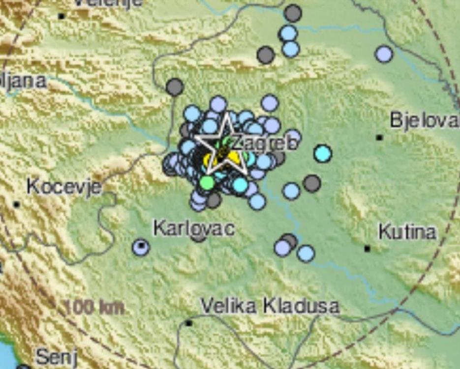Večeras ponovo potres na području Markuševca uznemirio građane