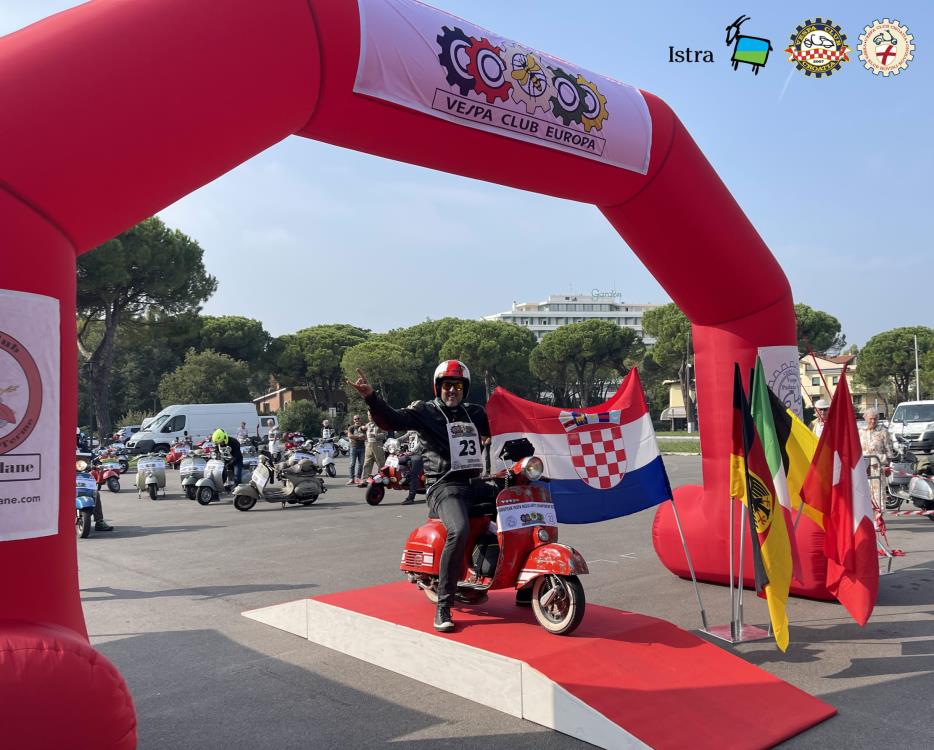 Prvo Europsko prvenstvo u Vespa rally-ju koje se održava izvan Italije ovog vikenda u Rovinju
