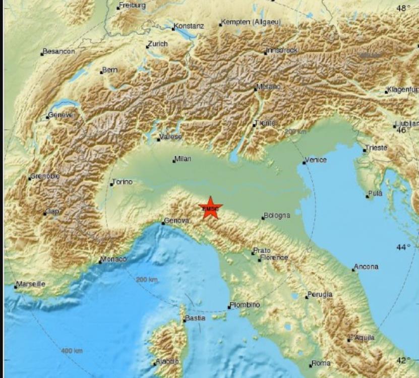 Sjever Italije pogodio jak potres