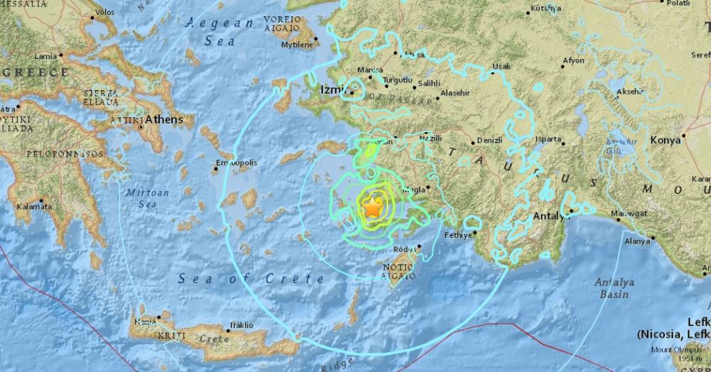 Jak potres blizu obala Grčke i Turske: dvoje poginulih, veći broj ranjenih