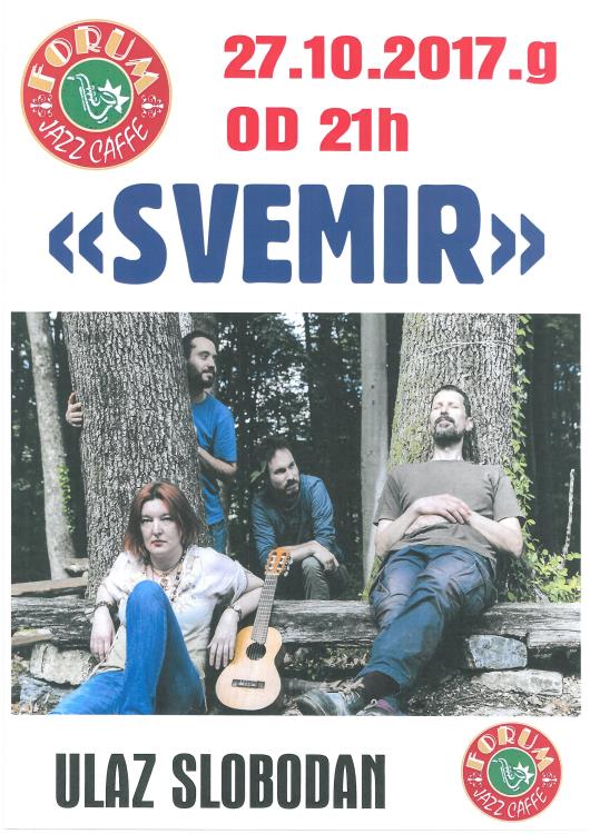Zagrebački bend "Svemir" u Forumu