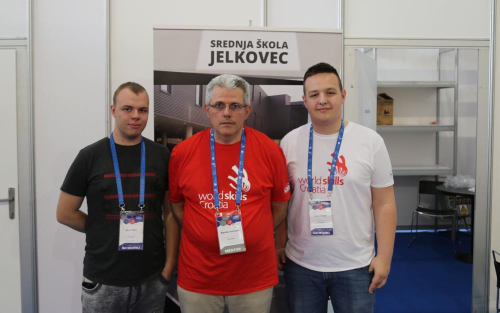 Srednjoškolci iz Jelkovca ponovo izvrsni na WorldSkills Croatia 2022.