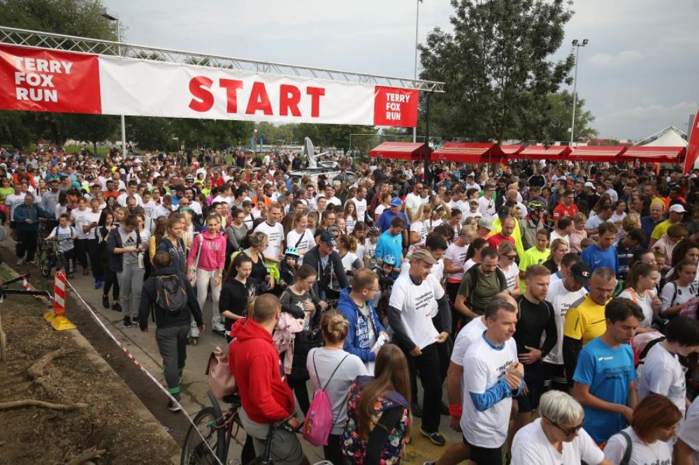 Humanitarna trka Terry Fox Run održana na zagrebačkom Jarunu