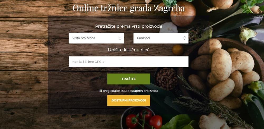 Predstavljena Online tržnica Grada Zagreba