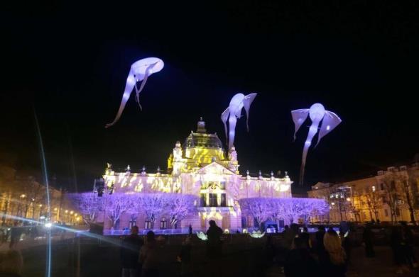 U Zagrebu sinoć otvoren peti Festival svjetla