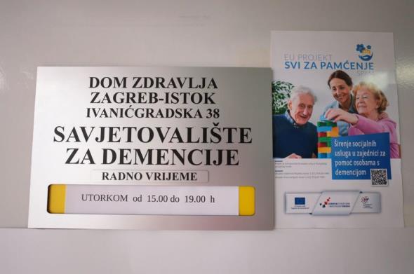 U Domu zdravlja Zagreb istok otvoreno prvo Savjetovalište za demencije u Zagrebu