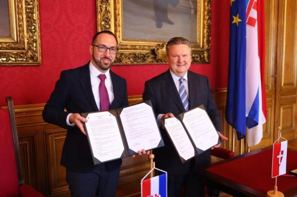 Gradonačelnici Tomašević i Ludwig potpisali Sporazum o suradnji između Zagreba i Beča