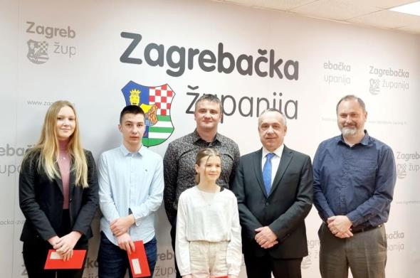 Zagrebačka županija nagradila uspješne učenike i mentore na državnim natjecanjima