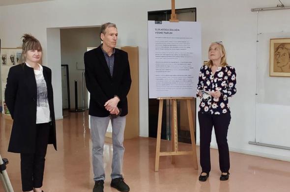 Muzej Prigorja svojom značajnom izložbom Balade Vesne Parun gostuje u Šibeniku