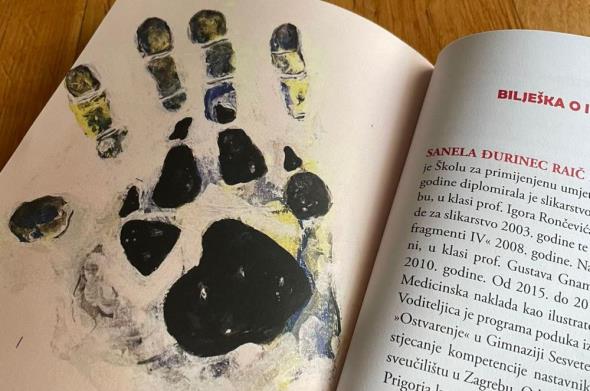  Promocija dječje knjige Zagonetni tragovi i ilustracija za knjigu ovog petka u Gimnaziji