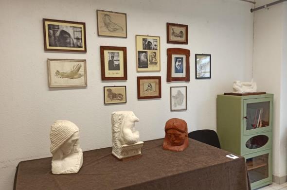 Skulpture Marka Vlahinića izložene su u Knjižnici Dubec