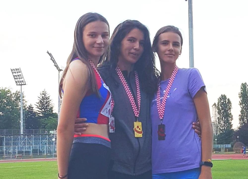 Članice Atletskog kluba Sesvete osvojile medalje na državnom prvenstvu