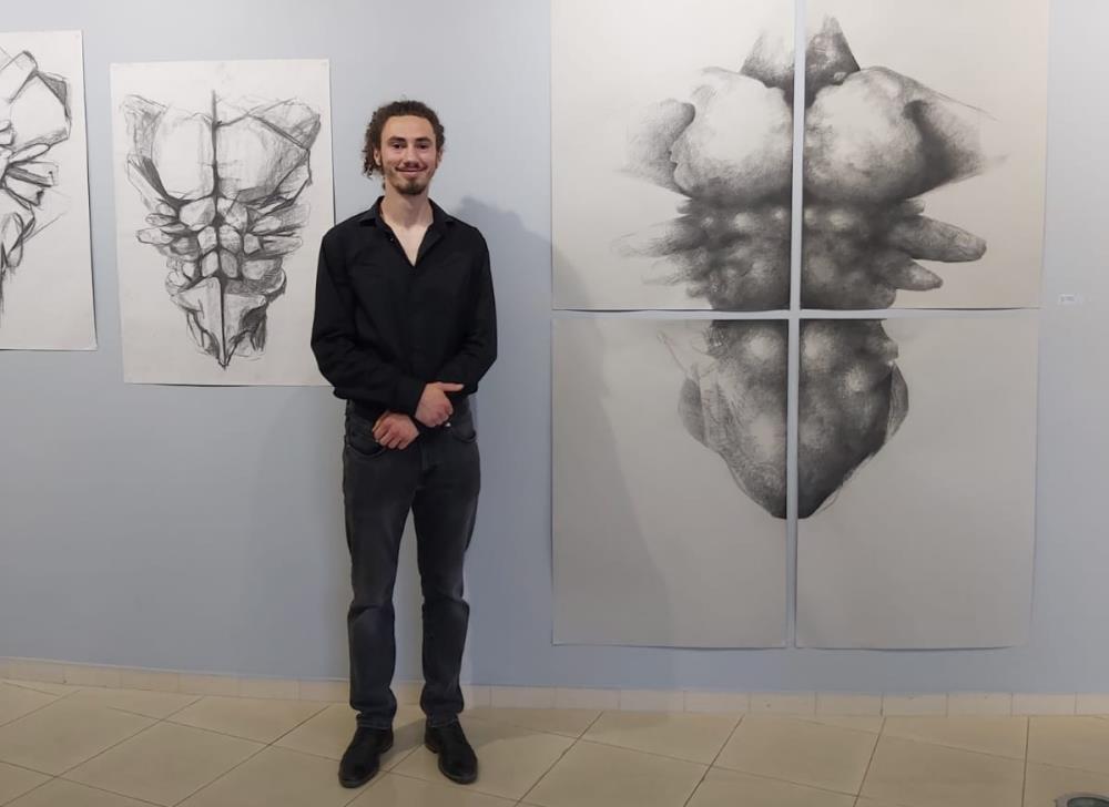 Mladi sesvetski umjetnik Petar Koši izlaže u Zagrebu