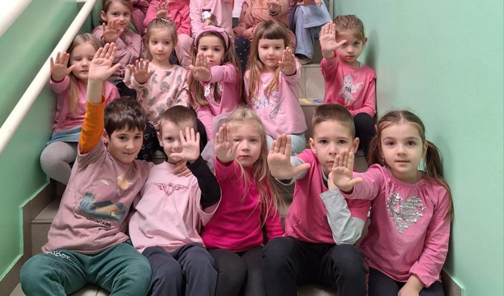  Dan ružičastih majica obilježen u odgojnoj skupini "Jaglac" DV Sesvete