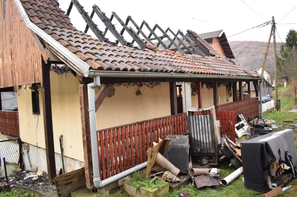 U Gorancu noćas izgorjela kuća