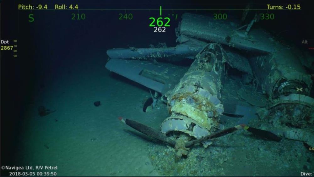 Otkriven potopljen američki nosač zrakoplova iz Drugog svjetskog rata