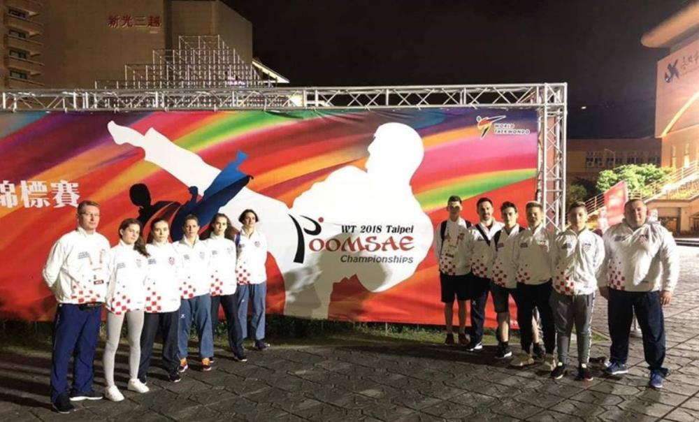 Sesvećani na Svjetskom taekwondo poomsae prvenstvu