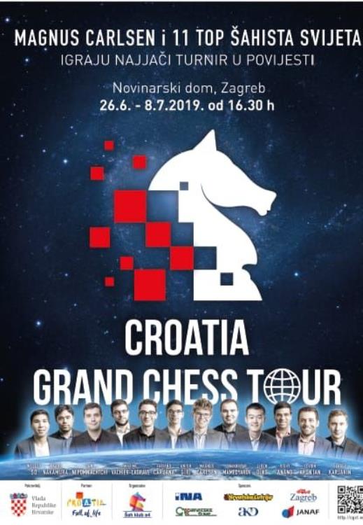 Najveći  svjetski ovogodišnji šahovski spektakl u Zagrebu, šahisti i u Sesvetama