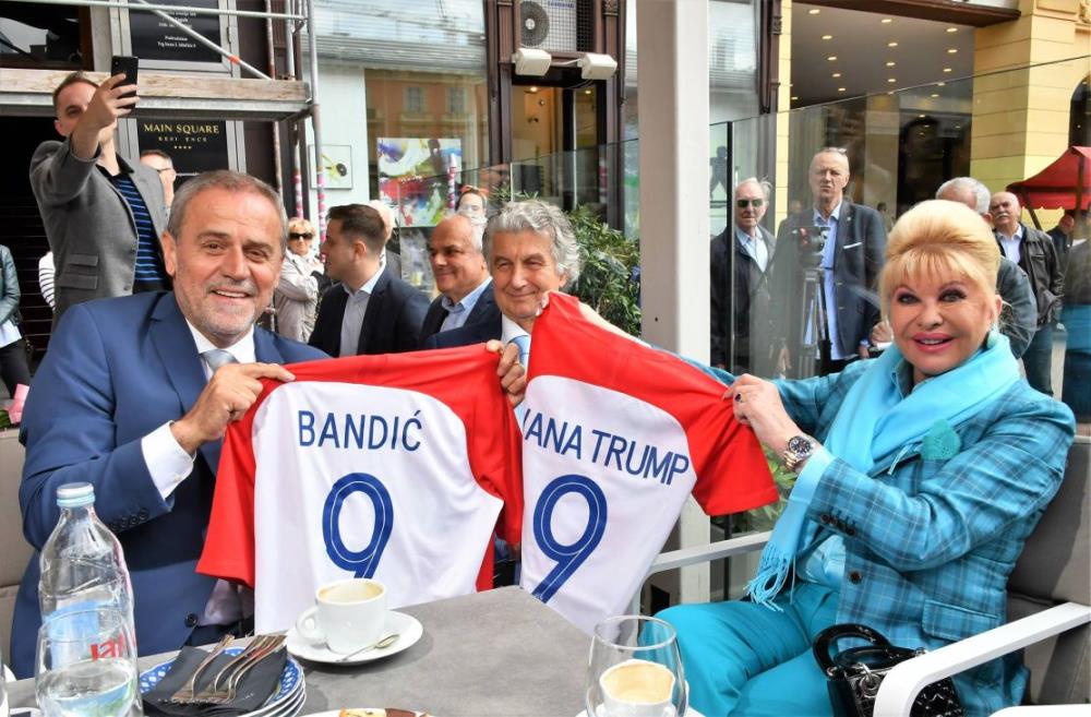Gradonačelnik Bandić danas na kavi s Ivanom Trump